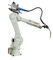Άσπρη αυτοματοποιημένη ρομποτική συγκόλλησης συγκόλληση λέιζερ μηχανών ρομποτική