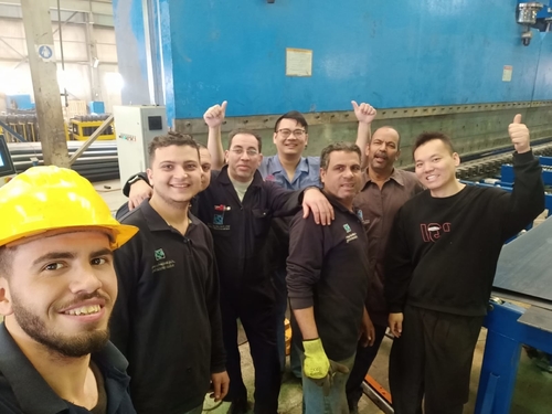 Latest company news about 2-we67k-650/6000 διαδοχική τελειωμένη φρένο εγκατάσταση Τύπου και ανάθεση στην Αίγυπτο επιτυχώς