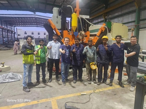 Latest company news about Η CMC Machinery εγκατέστησε και χρησιμοποίησε με μεγάλη επιτυχία τη μηχανή συγκόλλησης στύλων στα ΗΑΕ