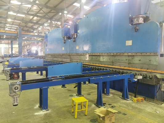 600T/6500mm Ηλεκτρικό υδραυλικό CNC Τανδρικό φρένο πίεσης για κάμψη πλακών χάλυβα