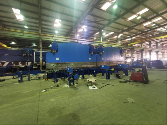 Good price 600T/6500mm Ηλεκτρικό υδραυλικό CNC Τανδρικό φρένο πίεσης για κάμψη πλακών χάλυβα σε απευθείας σύνδεση