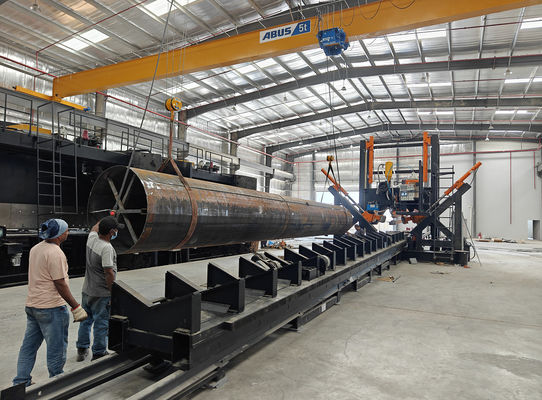 HM1200 Διαμέτρου 1200 mm Μηχανή συγκόλλησης κλεισίματος για επιμήκεια συγκόλληση ραφής
