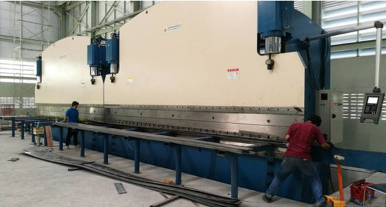 2-WE67K-400/7000 CNC Tandem υδραυλικό φρένο για την κατασκευή φωτεινών υψηλών στύλων