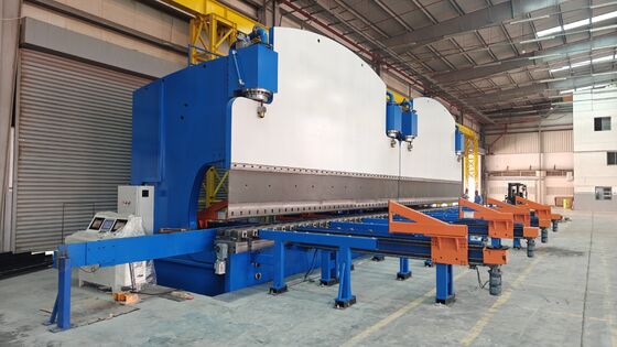 CNC Tandem Hydraulic Press Brake με 2X1200Ton εργατική δύναμη και 2X6250mm μήκος τραπεζιού για μακρά διάρκεια ζωής