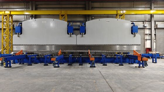 12000KN CNC Tandem Press Brake 2×6000mm για χάλυβα 14mm
