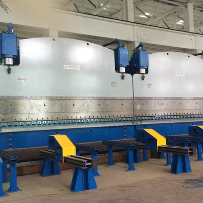 Ηλεκτρονικό φρένο υδραυλικής πίεσης CNC Tandem με 320 τόνους εργατικής δύναμης και μήκος τραπεζιού 6000 mm με σύστημα CNC DELEM DA53T