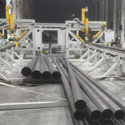 12m Pulse MIG CNC Pole Shut Welding |Μηχανή συγκόλλησης με κοντάρι φωτός δρόμου