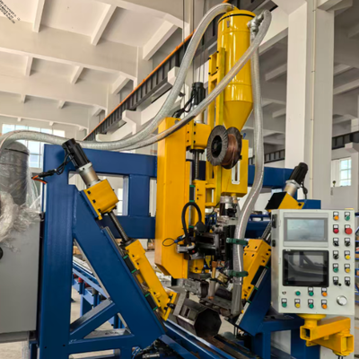 Μηχανή συγκόλλησης CNC με βυθισμένο τόξο για 12000mm Ultra Long Light Pole και 1 άτομο