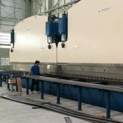 Heavy Duty 2×650Ton 7M CNC Tandem Press Brake για Long Tapered & Octagonal Light Pole Production