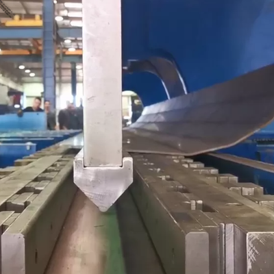 Heavy Duty 2×650Ton 7M CNC Tandem Press Brake για Long Tapered & Octagonal Light Pole Production