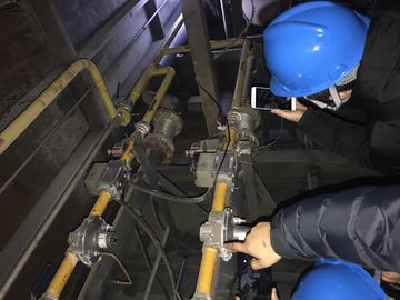 Διαδικασία 6 ίντσα Χ HDG 6m τετραπλάσια γραμμή, καυτή εμβύθιση που γαλβανίζει τον εξοπλισμό 