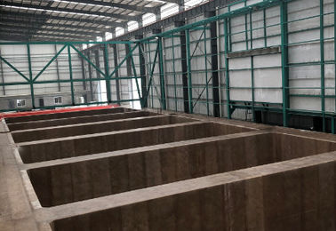 δεξαμενή ψευδάργυρου δεξαμενών 7.0x1.2x2.2m καυτή βυθισμένη γαλβανισμένη για τη συνεχή γαλβανίζοντας γραμμή 