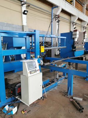 Good price Ελαφριά μηχανή κοπής πόρτας πόλων/ CNC αυτόματη μηχανή κοπής πλάσματος, διάμετρος 350 mm, εγκεφαλική 2000 mm σε απευθείας σύνδεση