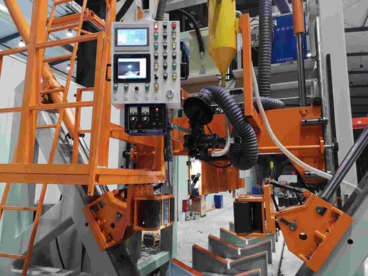 Ηλεκτρονική μηχανή συγκόλλησης CNC 5G HM800/14000 14m μήκος πολυγωνική σχεδίαση