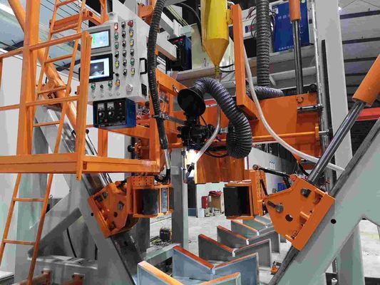 Ηλεκτρονική μηχανή συγκόλλησης CNC 5G HM800/14000 14m μήκος πολυγωνική σχεδίαση